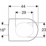 Комплект GEBERIT DUOFIX 111.300.00.5 UP320 с подвесным унитазом ICON RIMFREE F204060000 с сиденьем микролифт F574130000 111.300.00.5-20406